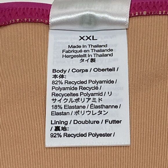 J Crew Hallie Bikini Bottom Fuchsia Pink Size XXL BM642 High Rise Mid Cut Leg - Picture 7 of 7